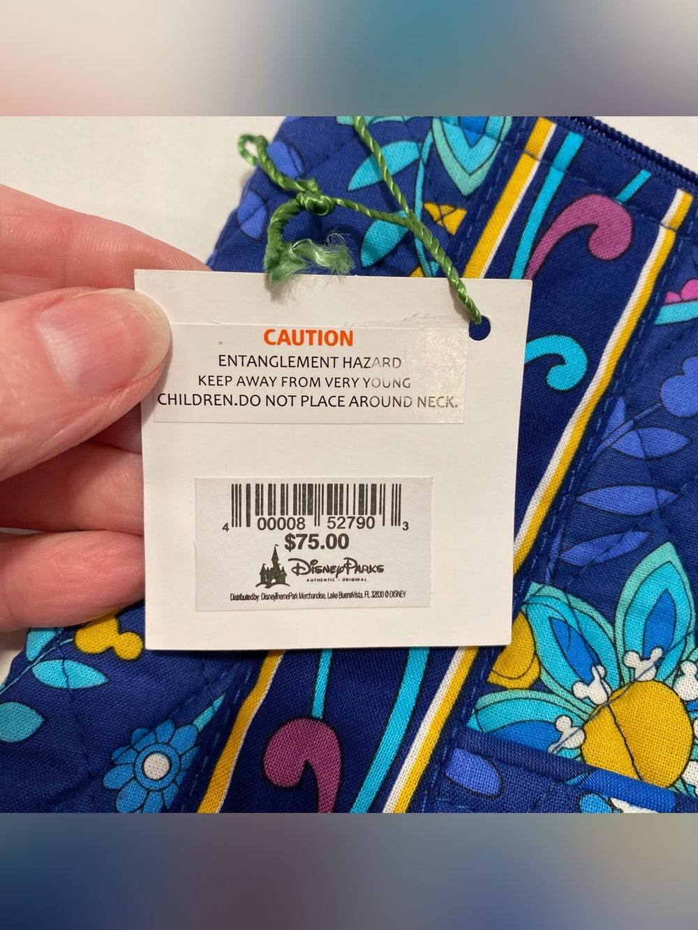 Vera Bradley x Disney Hipster Blue Minnie Mouse Floral Crossbody NWT. RARE - Picture 3 of 8